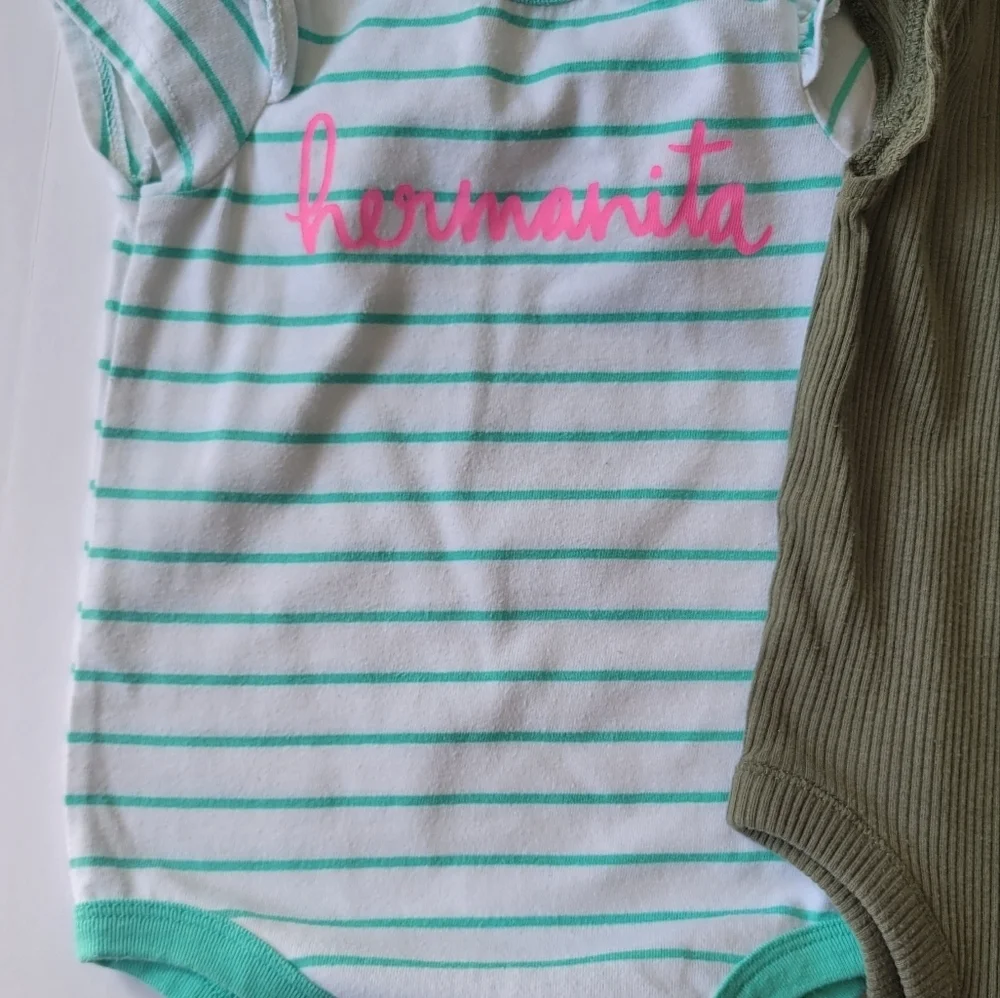 Six Baby Bodysuits - Picture 3 of 7